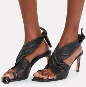 Tibi Axel Glove Leather Heel Square Toe 38.5